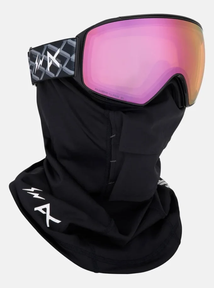 Anon Fragment M4 Low Bridge Fit Goggles (Cylindrical) + Bonus Lens + MFI® Face Mask