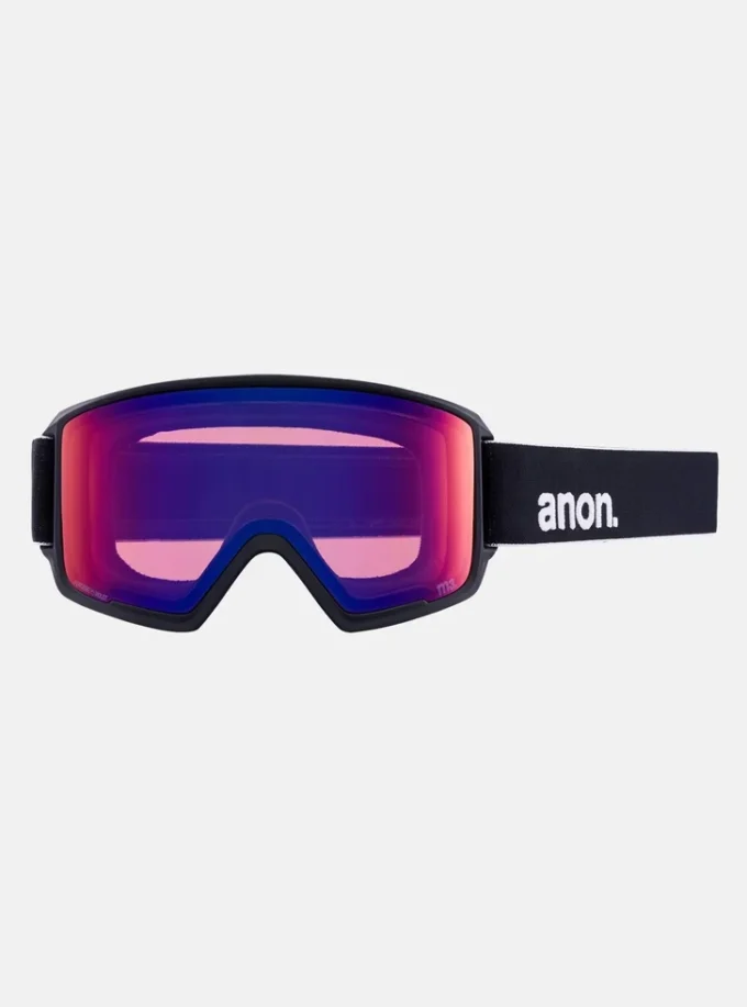 Anon M3 Low Bridge Fit Goggles (Polarized) + Bonus Lens