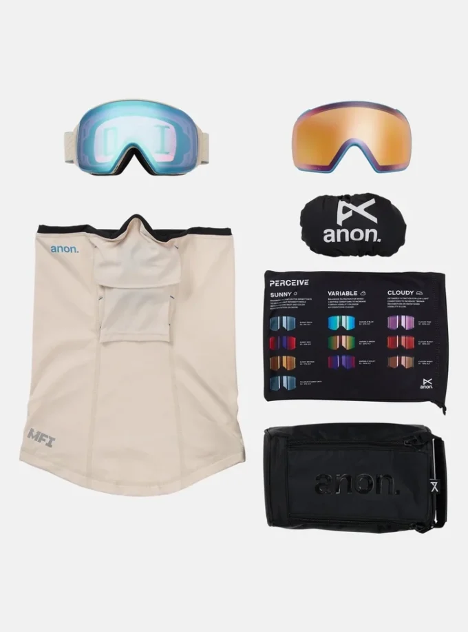 Anon M4 Goggles (Toric) + Bonus Perceive Lens + MFI® Face Mask