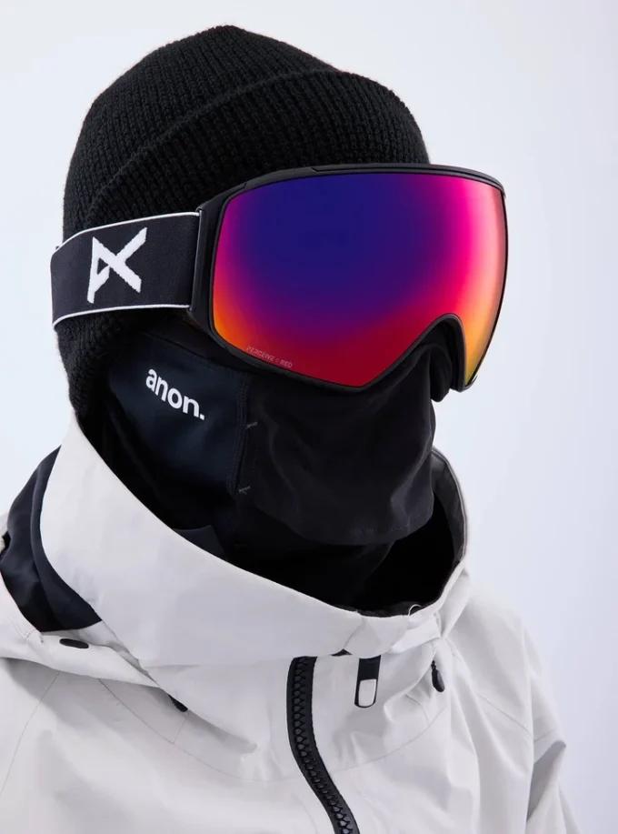 Anon M4 Low Bridge Fit Goggles (Toric) + Bonus Lens + MFI® Face Mask