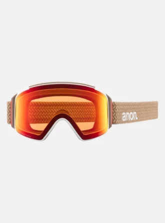 Anon M4S Low Bridge Fit Goggles (Cylindrical) + Bonus Lens