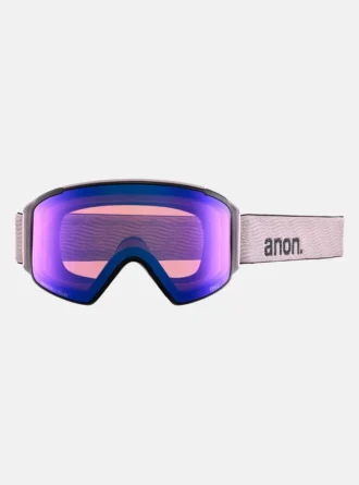 Anon M4S Low Bridge Fit Goggles (Cylindrical) + Bonus Lens + MFI® Face Mask