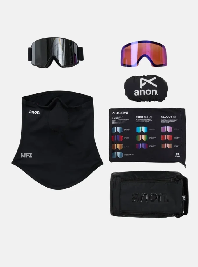 Anon M6 Goggles + Polarized Perceive Lens + MFI® Face Mask