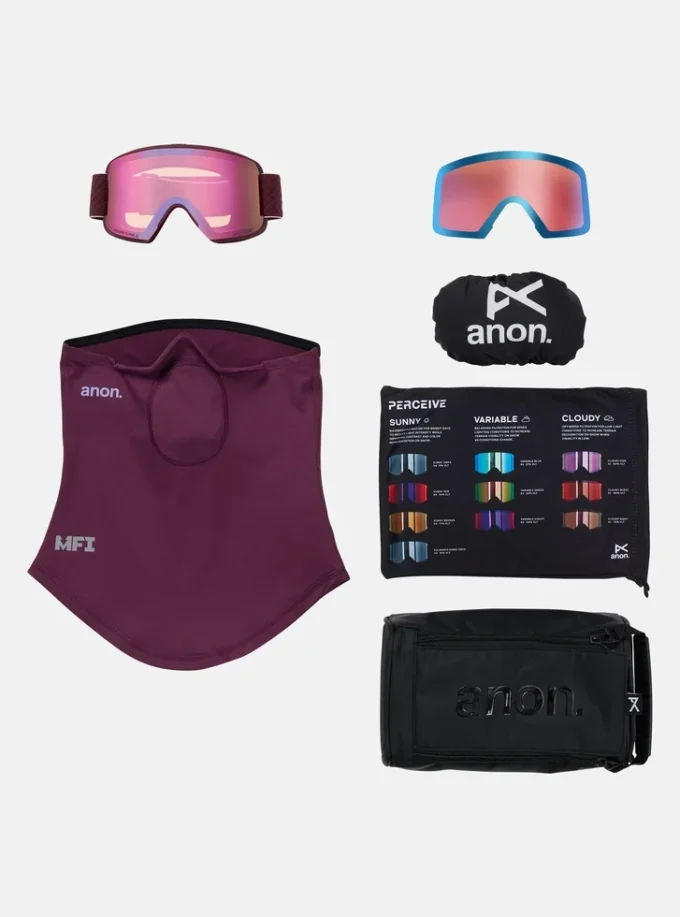 Anon M6S Goggles + Bonus Lens + MFI® Face Mask