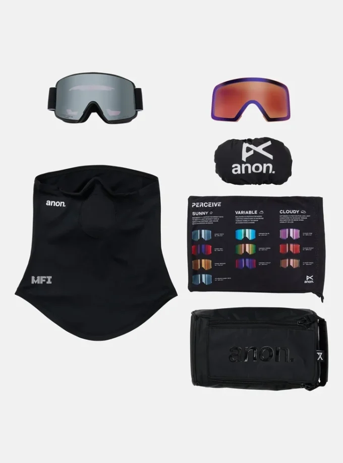 Anon M6S Goggles + Polarized Perceive Lens + MFI® Face Mask