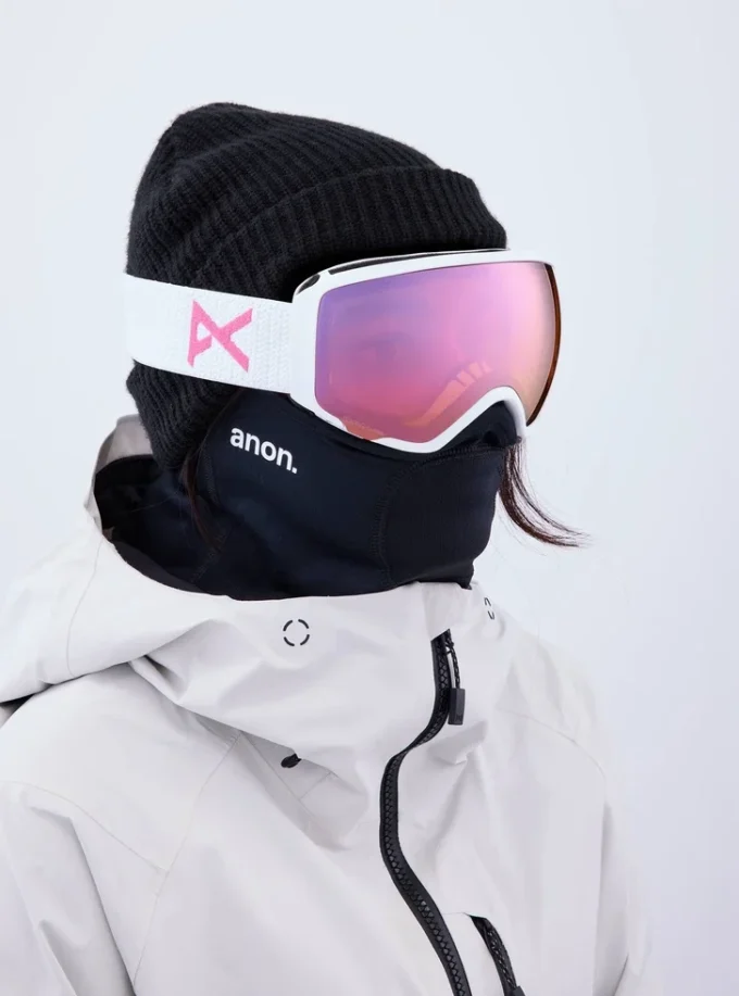 Anon WM1 Low Bridge Fit Goggles + Bonus Lens + MFI® Face Mask