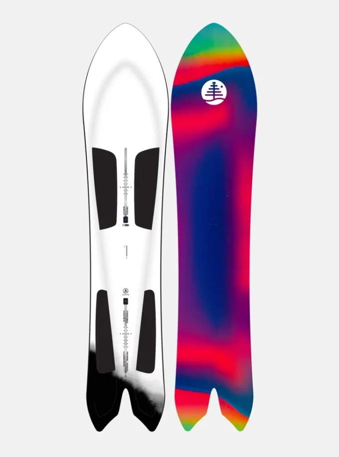 Burton Family Tree 3D Channel Surfer Flat Top Snowboard (2nd Quality)