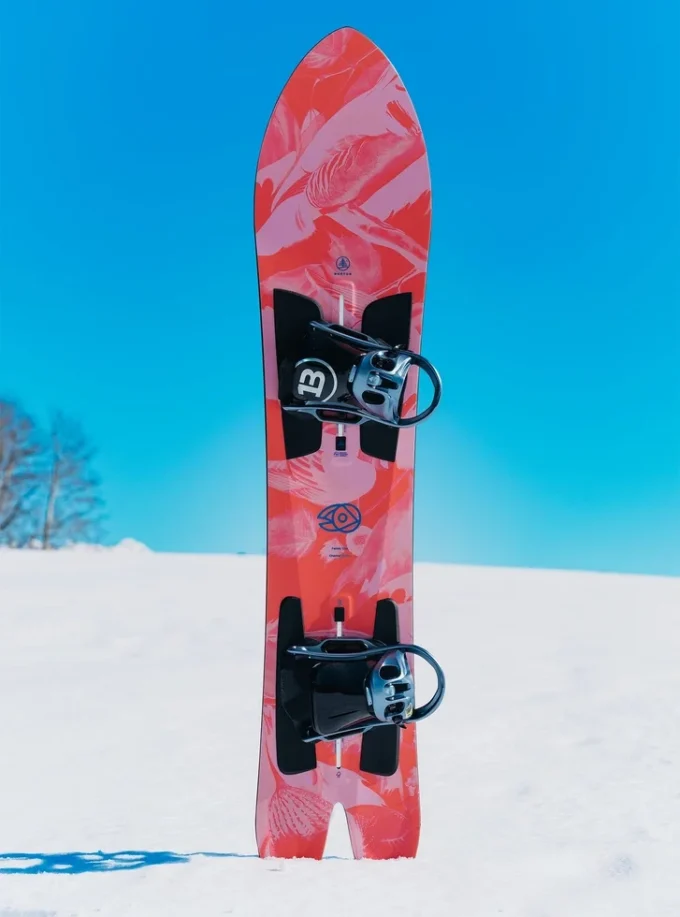 Burton Family Tree 3D Channel Surfer Flat Top Snowboard