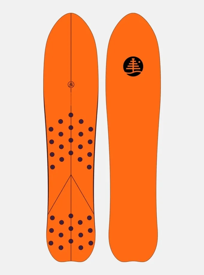 Burton Family Tree Backseat Driver Pow Surfing Snowboard