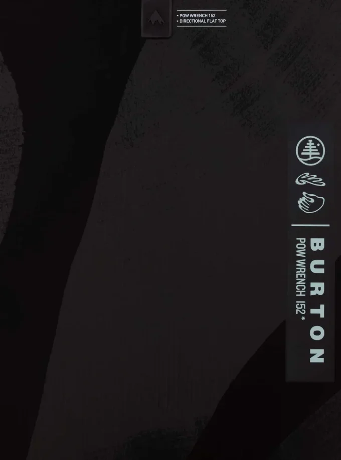 Burton Family Tree Pow Wrench Flat Top Snowboard