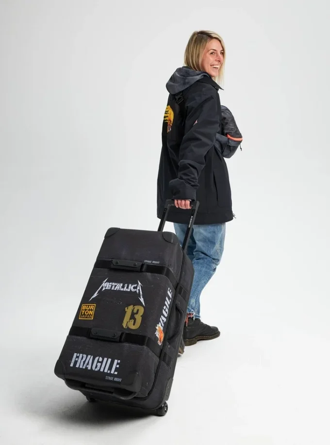 Burton Metallica Wheelie Double Deck 86L Travel Bag