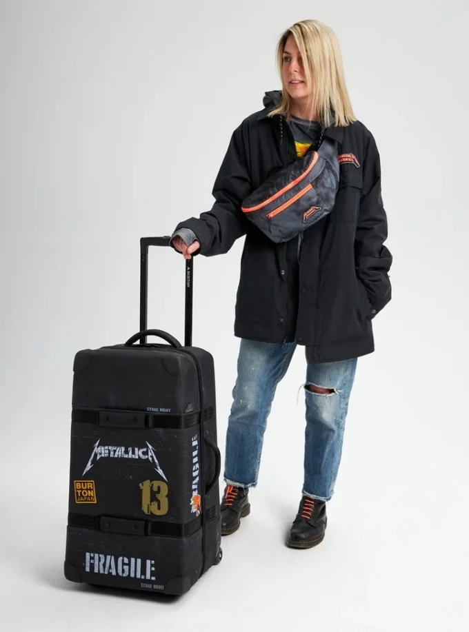 Burton Metallica Wheelie Double Deck 86L Travel Bag