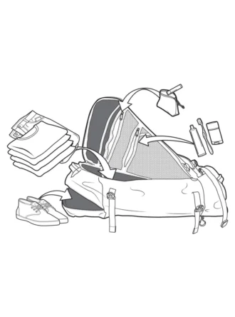 Burton Multipath 90L Large Duffel Bag