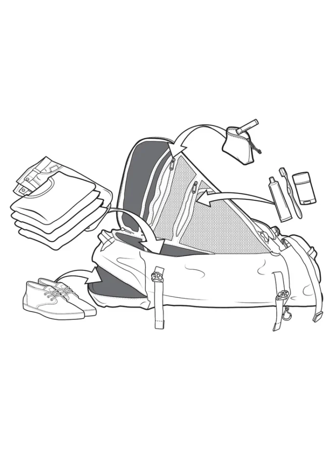 Burton Multipath 90L Large Duffel Bag