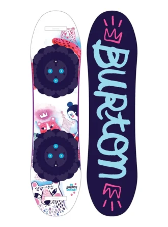 Girls’ Burton Chicklet Flat Top Snowboard – 2nd Quality
