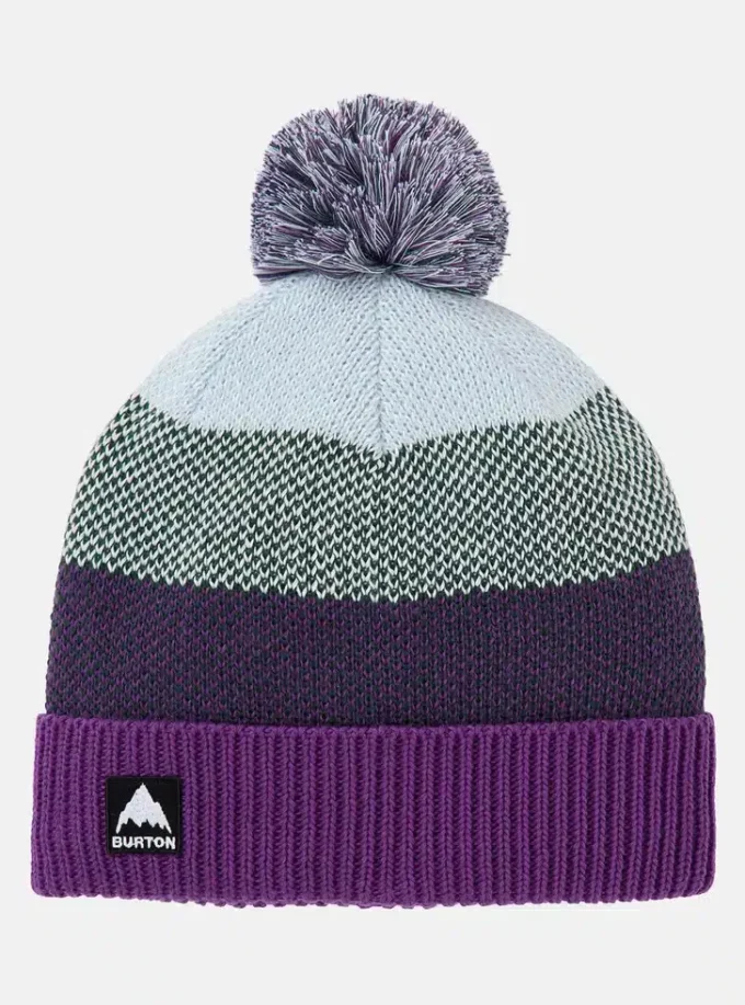 Kids’ Burton Fleece-Lined Pom Beanie