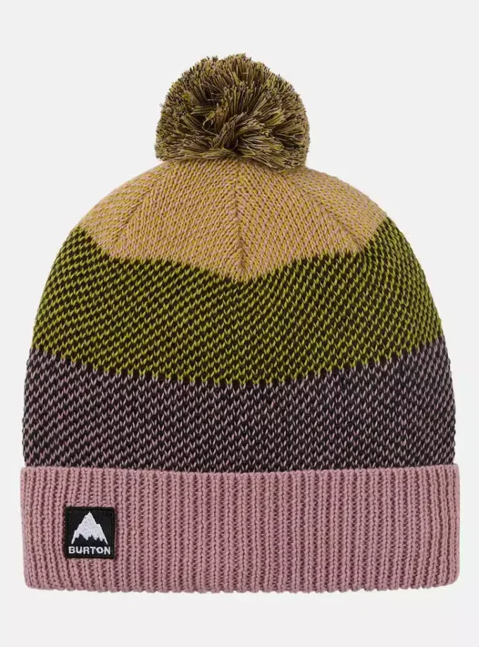 Kids’ Burton Fleece-Lined Pom Beanie