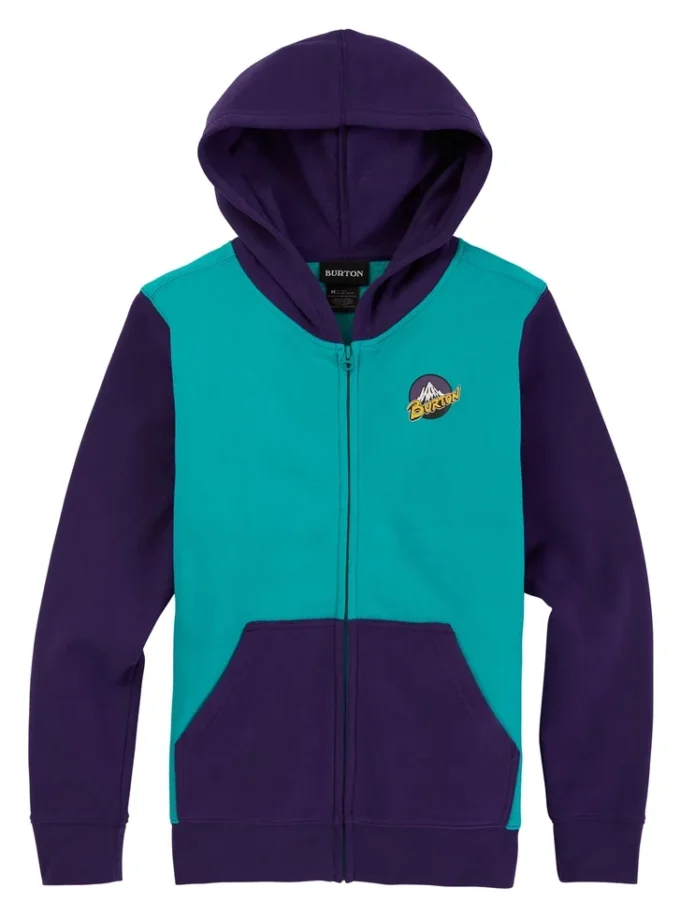 Kids’ Burton Retro Mountain Full-Zip Hoodie