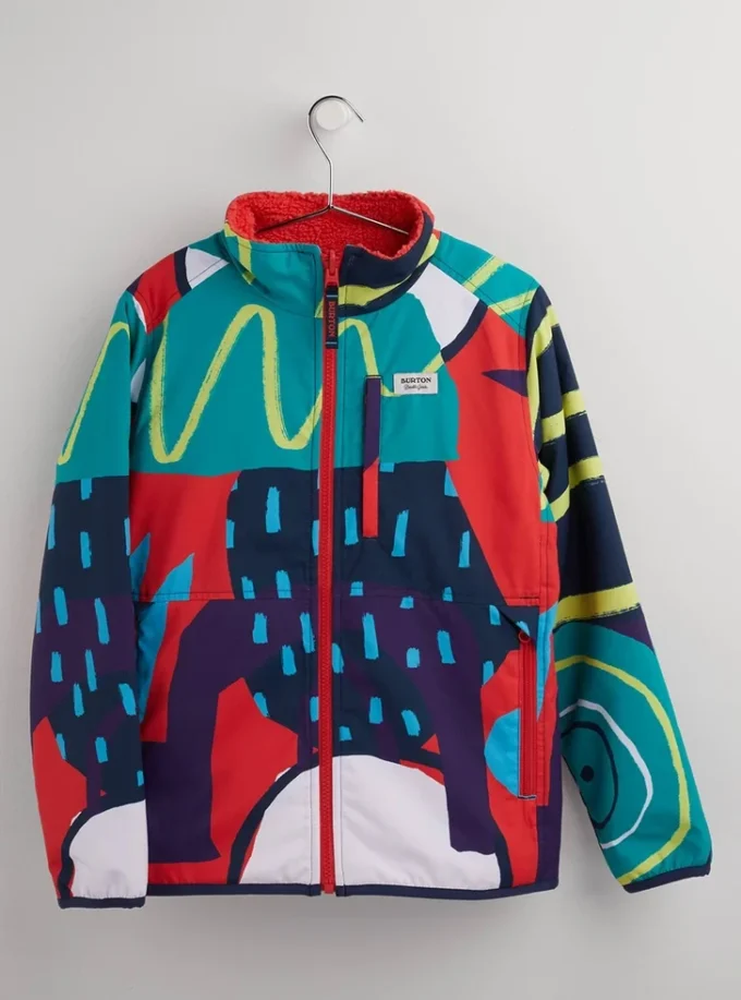 Kids’ Burton Snooktwo Reversible Fleece Jacket