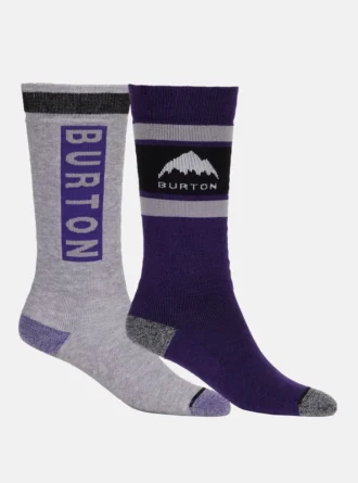 Kids’ Burton Weekend Midweight Socks (2 Pack)