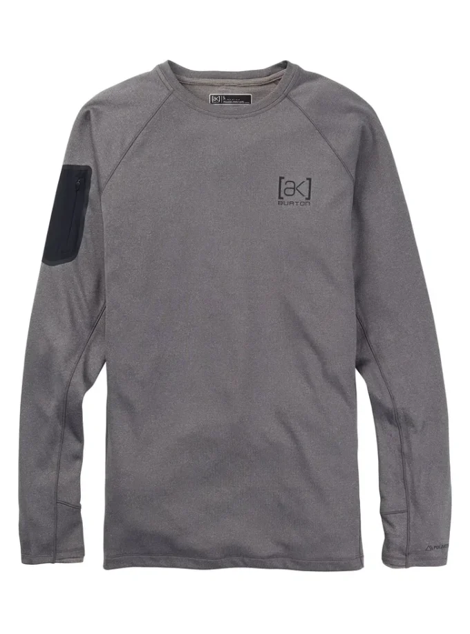 Men’s Burton [ak]® Baker Power Wool™ Base Layer Crewneck