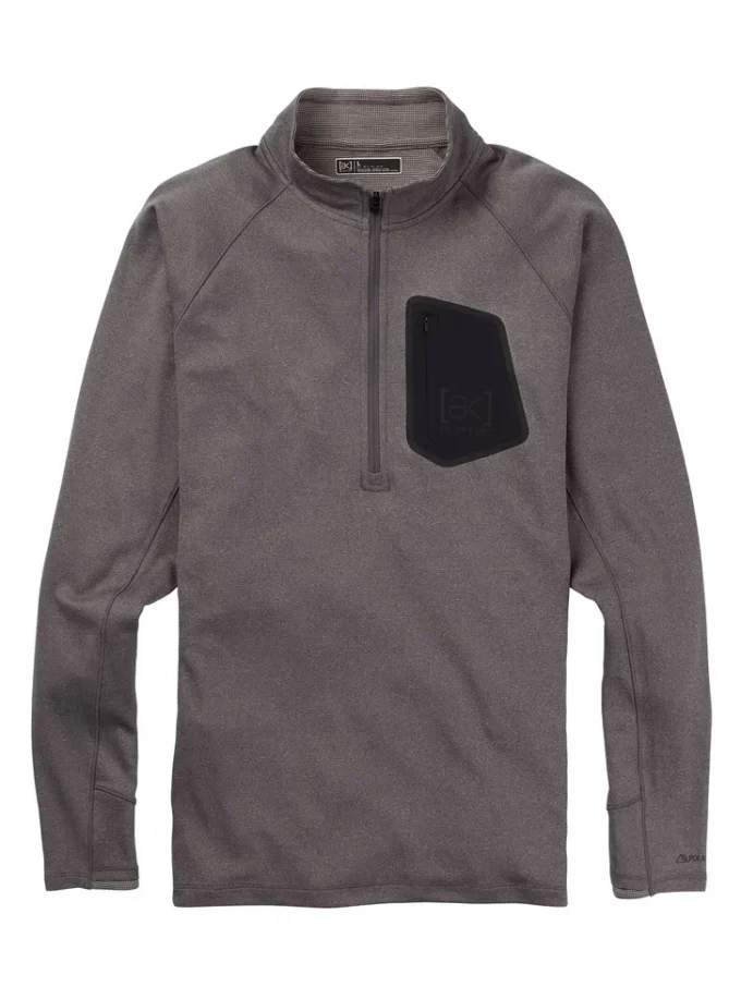 Men’s Burton [ak]® Baker Power Wool™ Base Layer Quarter-Zip
