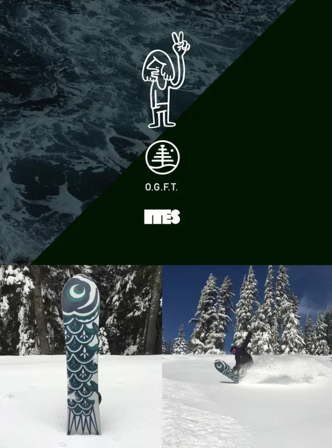 Men’s Burton Fish 3D Directional Flat Top Snowboard