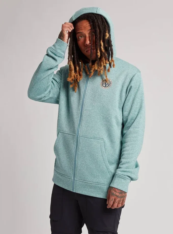 Men’s Burton Oak Seasonal Full-Zip Fleece