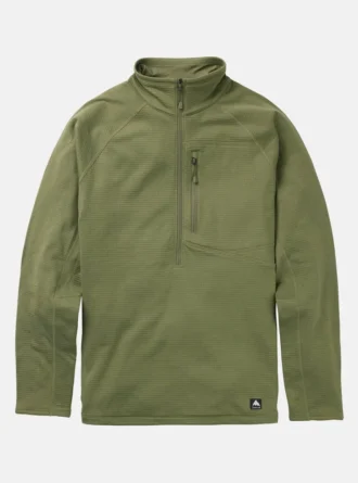 Men’s Burton Stockrun Grid Half-Zip Fleece (Sample)