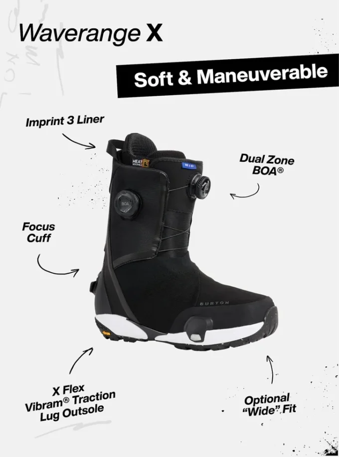 Men’s Burton Waverange X Step On® Snowboard Boots