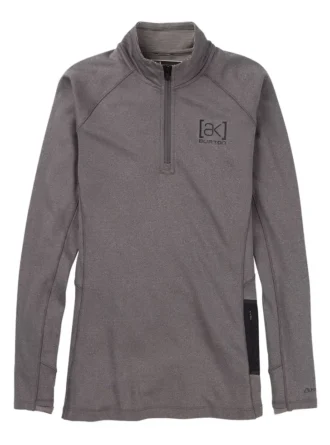 Women’s Burton [ak]® Baker Power Wool™ Base Layer Quarter-Zip