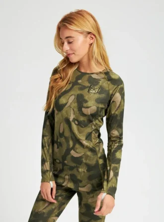Women’s Burton [ak]® Helium Power Grid™ Base Layer Crewneck Top