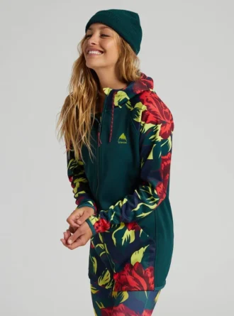 Women’s Burton Crown Weatherproof Long Full-Zip Fleece