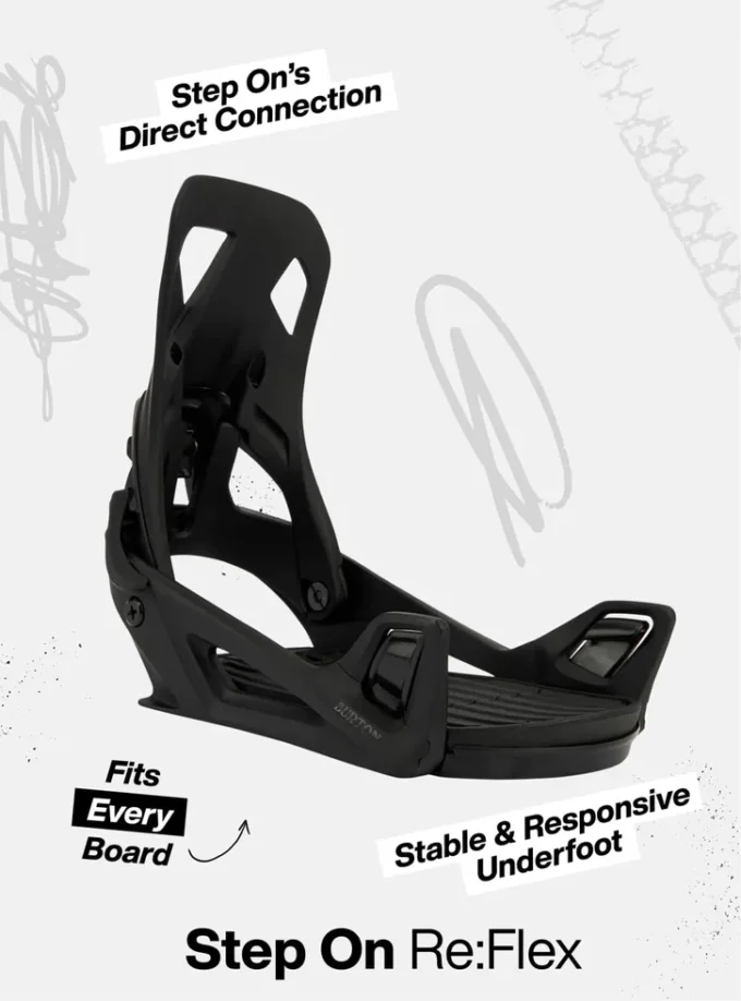Kids’ Burton Step On® Smalls Re:Flex Snowboard Bindings