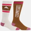 Women’s Burton Weekend Midweight Socks (2 Pack)